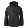 Waterproof Windproof Hooded Jacket for Couples - Breathable & Lightweight for Spring/Autumn Outdoor Activities