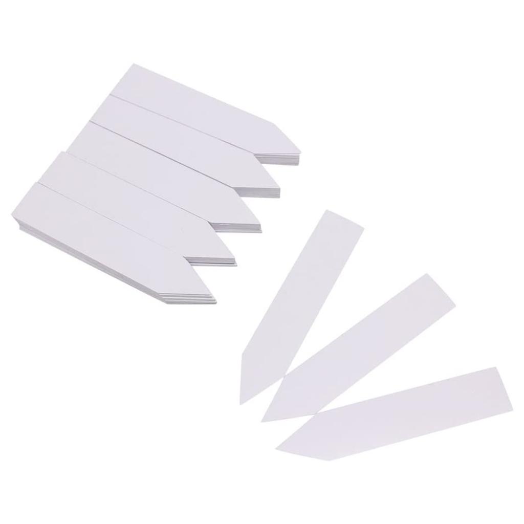 100pcs Plastic Plant Labels Reusable Garden Plants Marker Waterproof Plastic Nursery Plaques For Plants Tags Markers