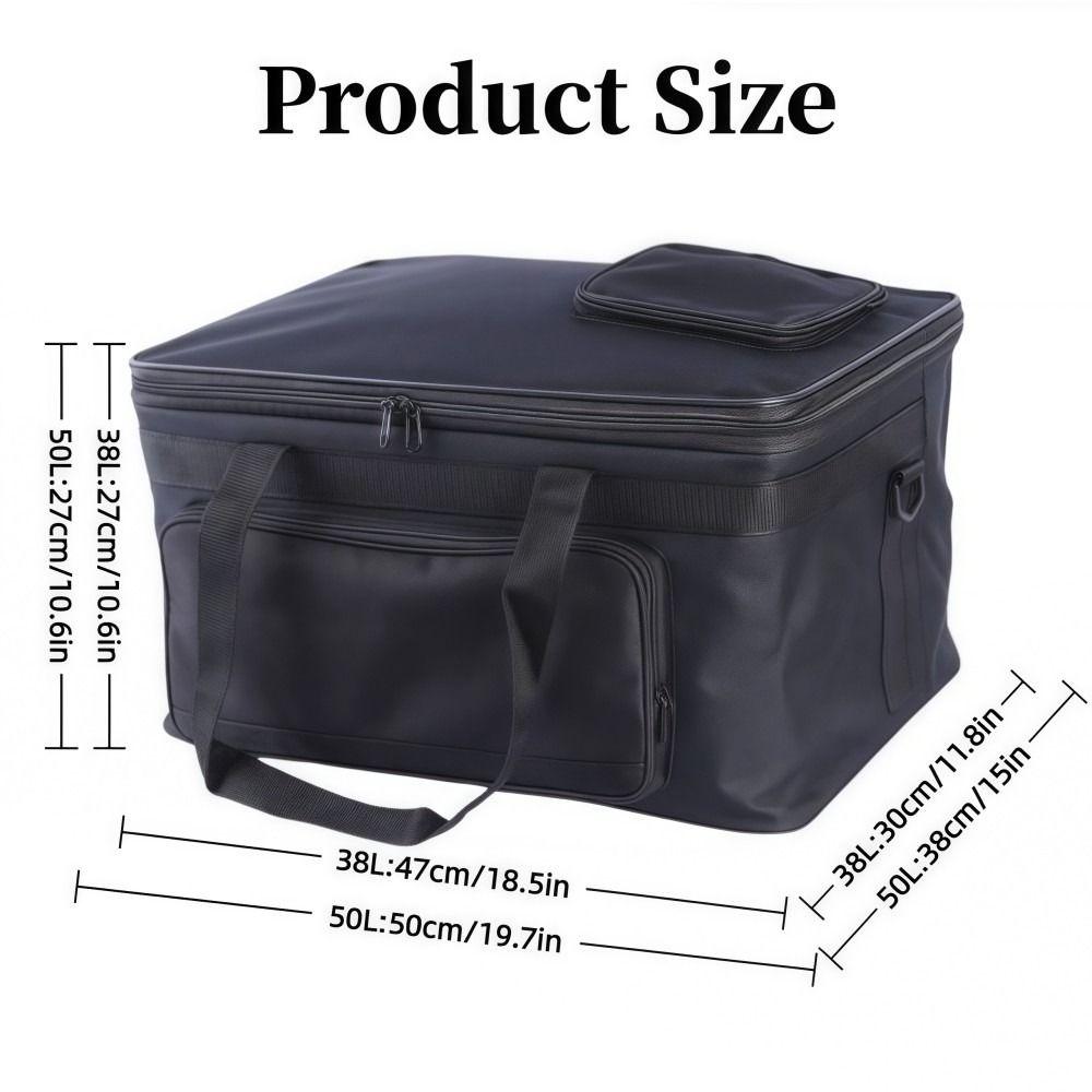 Canvas Camping Storage Bag Large Capacity Fishing Painting Toolbox Outdoor Tool Bag  Going Outdoors