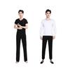 Mens Modern Dance Practice Set Modals Comfortable Performance Wear Latin Classical Contemporary Training