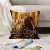 Adventure Movie G-Good Omens 2 Pillow Case Office Cushions Suitable For Sofa Car Bedroom Decorative Cushion Cover