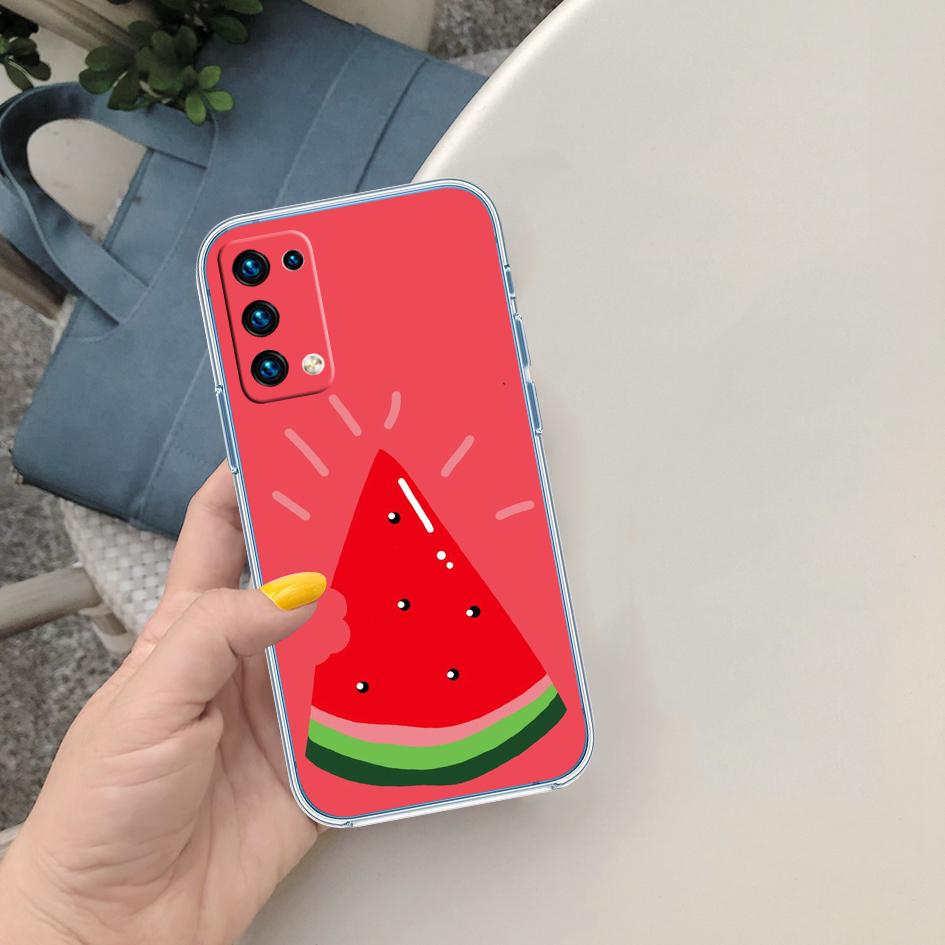 PP14 Cartoon Fruit Watermelon Phone Case for Motorola Moto G40 G04 G05 One Ace Action Fusion + Plus Hyper Macro Vision Zoom