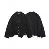 Mens Oversized V-Neck Knit Cardigan With Jacquard Wool Blend Sweater Fall 2025 Streetwear