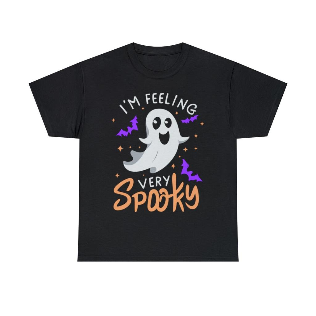 I'm Feeling Very Spooky Halloween Graphic Tee Shirt, S-5XL