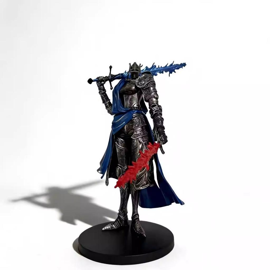 Ring Rellana Twin Moon Knight Action Figure With Miquella's Sword Collectible Statue Desktop Decor For Game Anime Fans