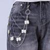 European Multi-layer Bow Waist Chain for Women - High-End Metal Accessory for Jeans