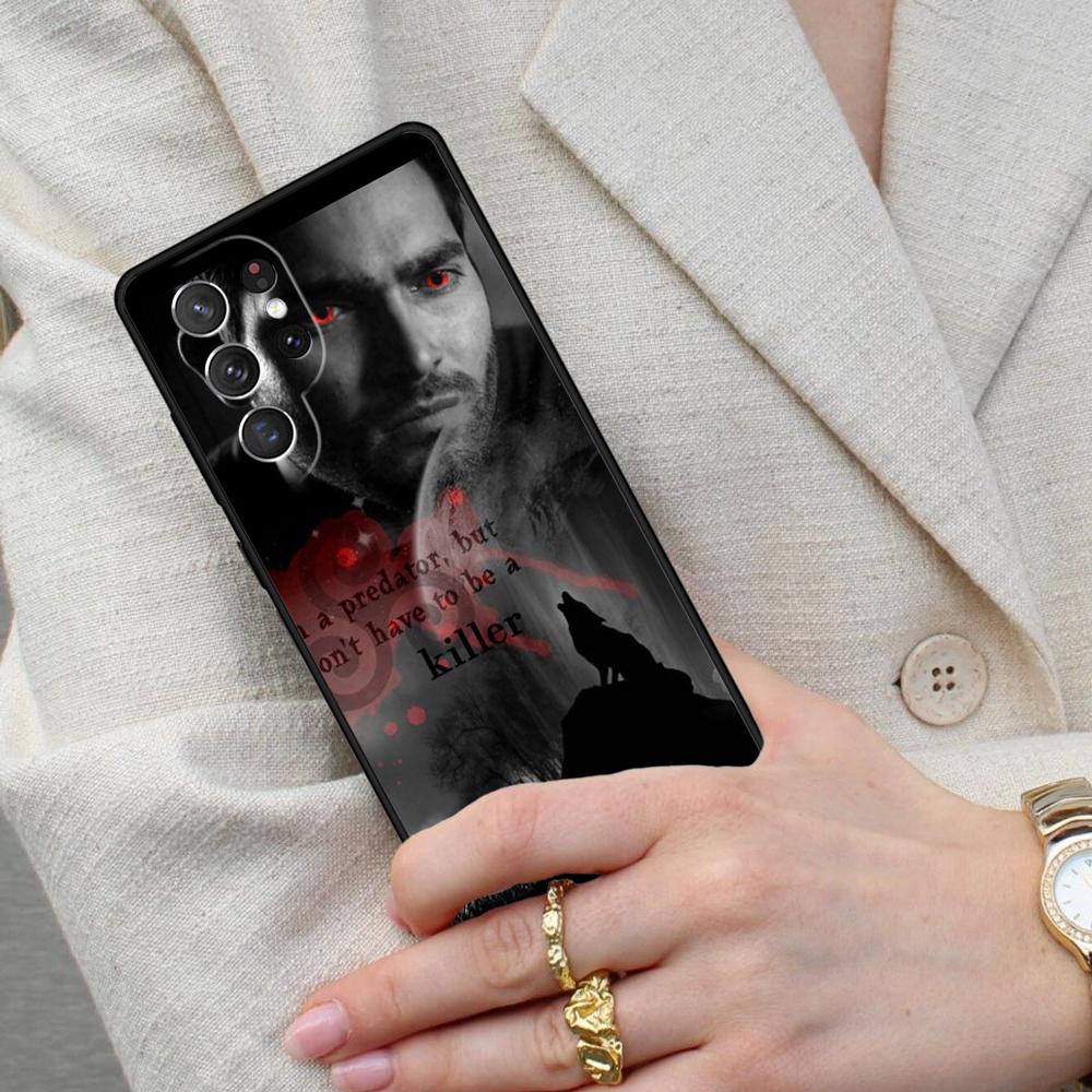 Teen Wolf Derek Hale PRINT Cell Phone Case for Samsung Galaxy S26 Ultra S25 S24 S23 S22 S21 S20 Note10 Cover