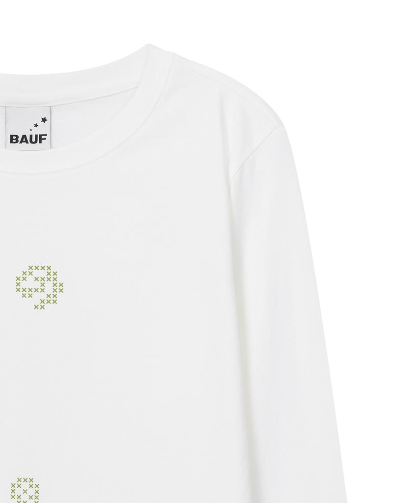BAUF Curious Slim Fit Long Sleeve [White]