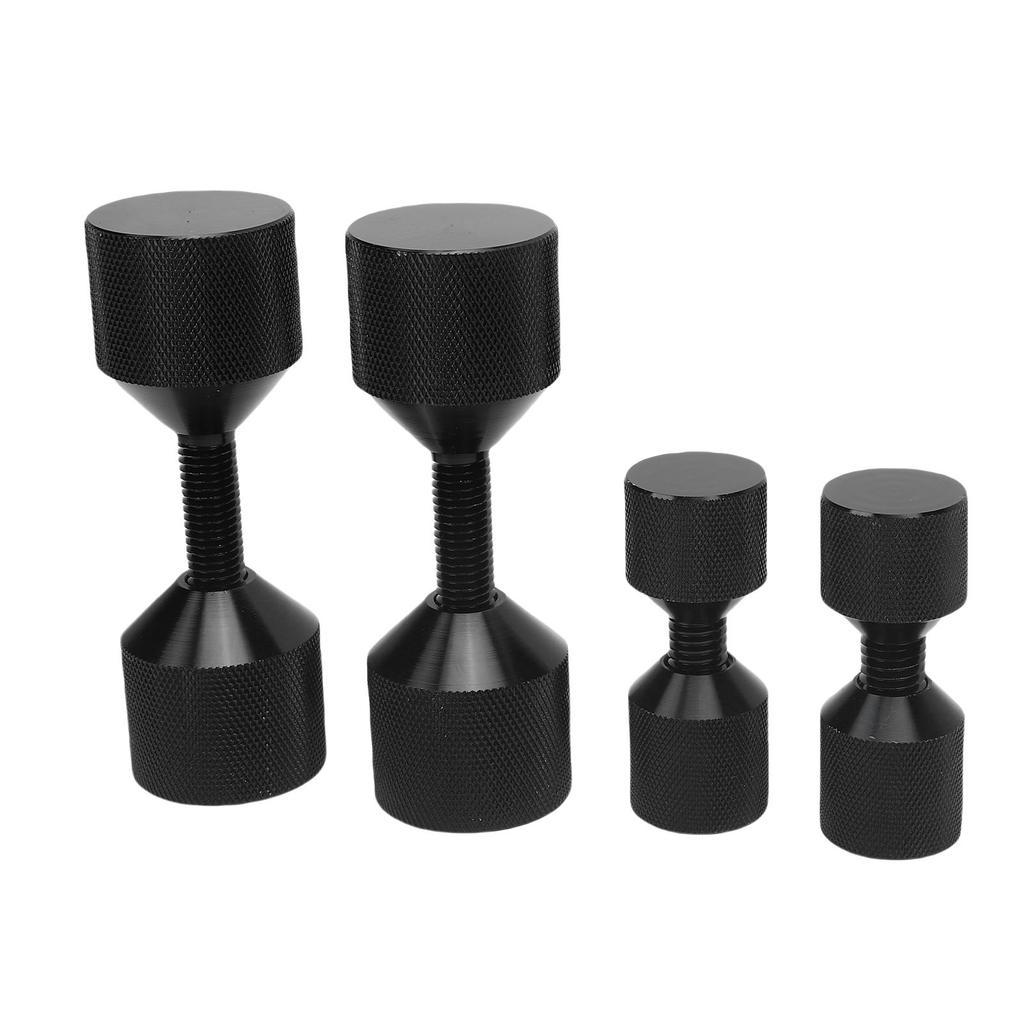 4 Stück Flanschausrichtstifte Eloxal Aluminium 1?18in 2 Loch Ausrichtstifte Set für 12 bis 14in