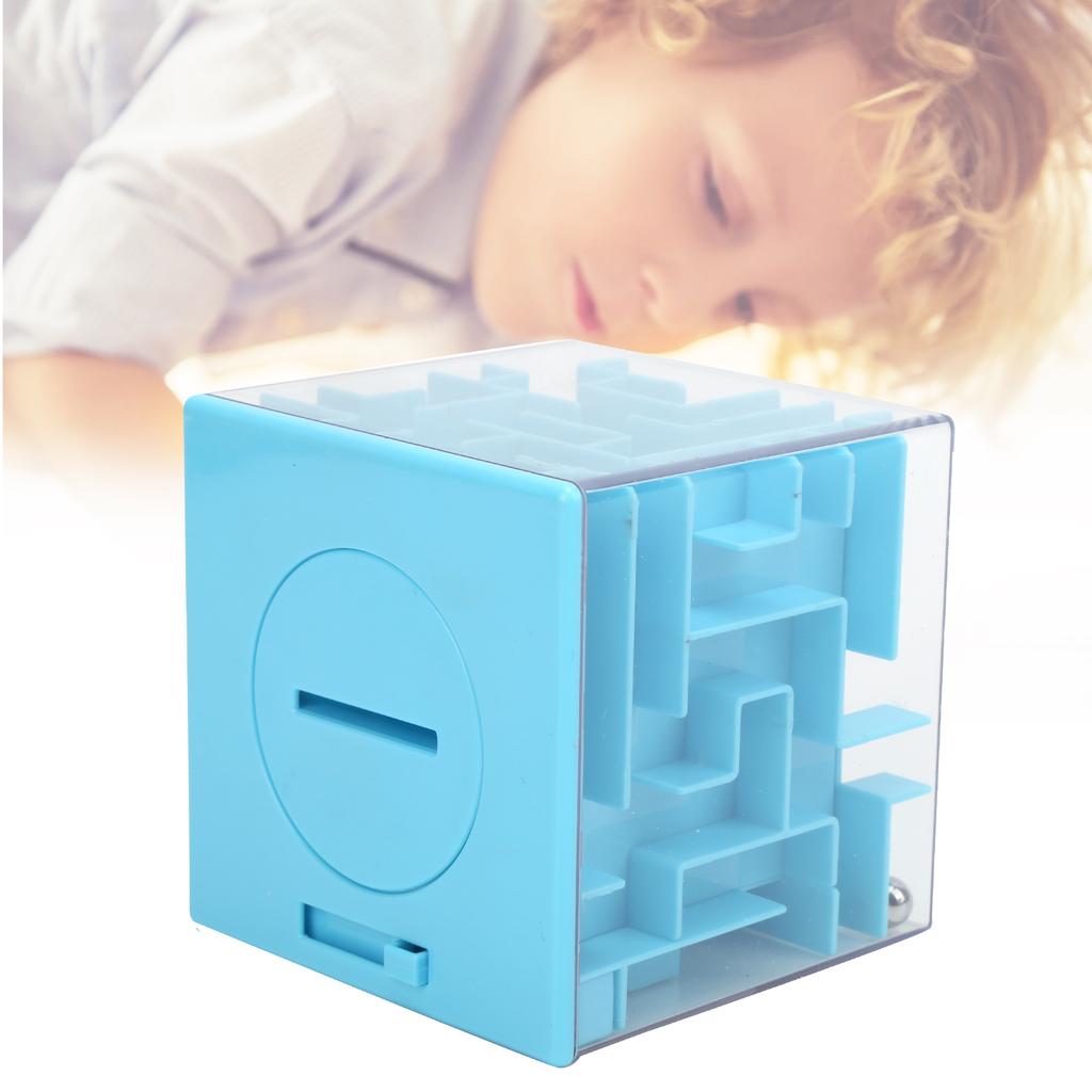 3D Puzzle Maze Case NaIntelligent Fun Brain Game Box Educational Toys for Children