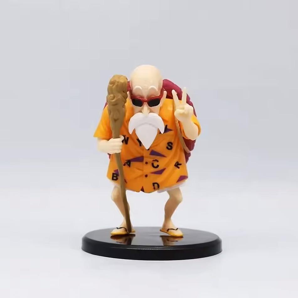 Dragon Ball Z Anime Figure Fashion Style Version Master Roshi Kame Sennin PVC Collection Decoration Action Figurine Gift Kid Toy