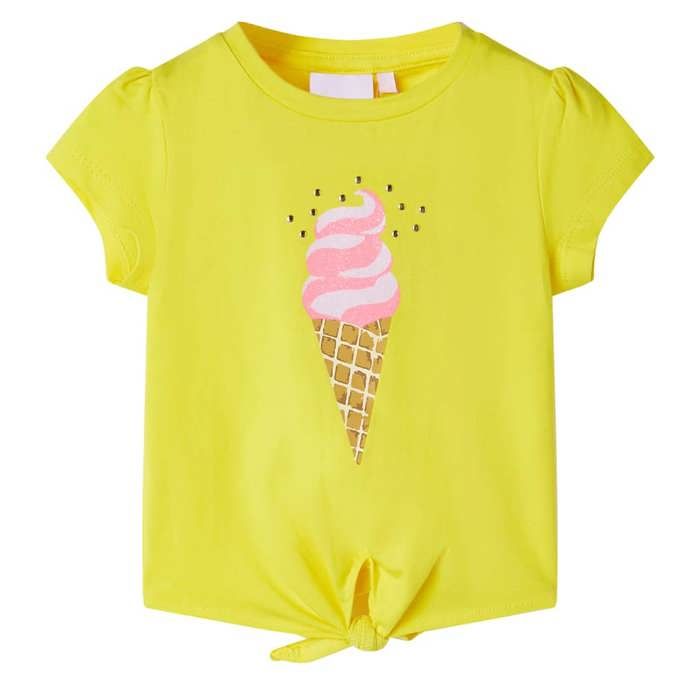 T-shirt pour enfants jaune 92/104/116/128/140