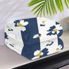 Vintage Floral Pattern Flannel Printed Blanket Suitable for All Seasons Suitable for Living Room Office Sofa and Travel
