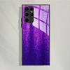 For Samsung Galaxy S25 Ultra Case Tempered Glass Case Cool Painted Phone Cases For Samsung S25 Ultra Cover S25ultra 5G Fundas
