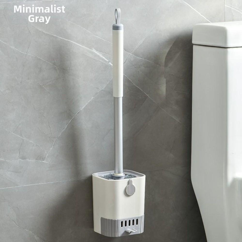 Ergonomic Long Handle WC Brush Durable Bristles Toilet Cleaning Brush  Shower Area