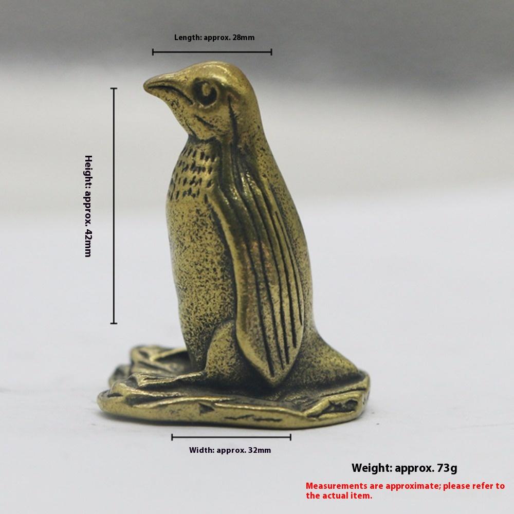 Bronze Dragon Ornament Office Home Accessories Crafts Four Divine Beasts Desktop Car Decoration Supplies