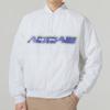 adidas Letter Print Baseball Collar Single-Breasted Cotton Jacket Men Jackets White IK2411