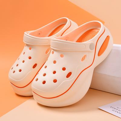 Women's Thick-soled Heightened Closed-toe Slippers, Women's Non-slip Sandals, Women's Nurse Shoes