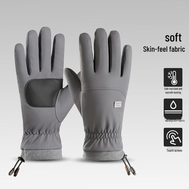 Unisex Winter Ski Gloves - Warm, Waterproof, Windproof, Anti-Slip, Wear-Resistant for Cycling & Riding