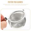 Stainless Steel Tea Strainer Set With Tray Bowl Tea Filter Mesh Sieve Tea Drain Useful Infusers Kitchen Tool Teaware Accessories