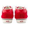 Vans Half Cab Langlebige Atmungsaktive Mid-Top Skateboard Schuhe Unisex Rote Sneaker VN000DZ3CIS