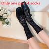 White Lace Mesh Ankle Socks For Women With Breathable Design For Summer And Spring Wear