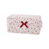 Quilted Cosmetic Bag with Floral Print Large Capacity Makeup Organizer Travel Toiletry Storage Pouch for Women