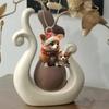 Christmas Acrylic Adorable Ornaments For Car Interior And Home Decoration
