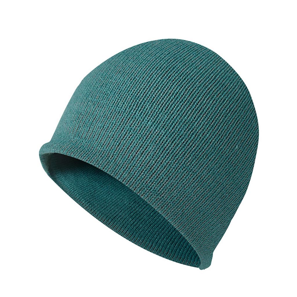 Reflective Knitted Hat for Men Women Winter Sport Unisex Cuffed Warm Winter Hat Windproof Cycling Hat for Skiing Cycling