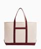 Madgoat Weekend Canvas Tote Shoulder Bag_Burgundy