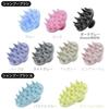 Shimomura Kihon Shampoo Brush Silicone Made Japan Women Men Hair Washing Scalp Pore Massage Soft Material Head Pink Beige 44253