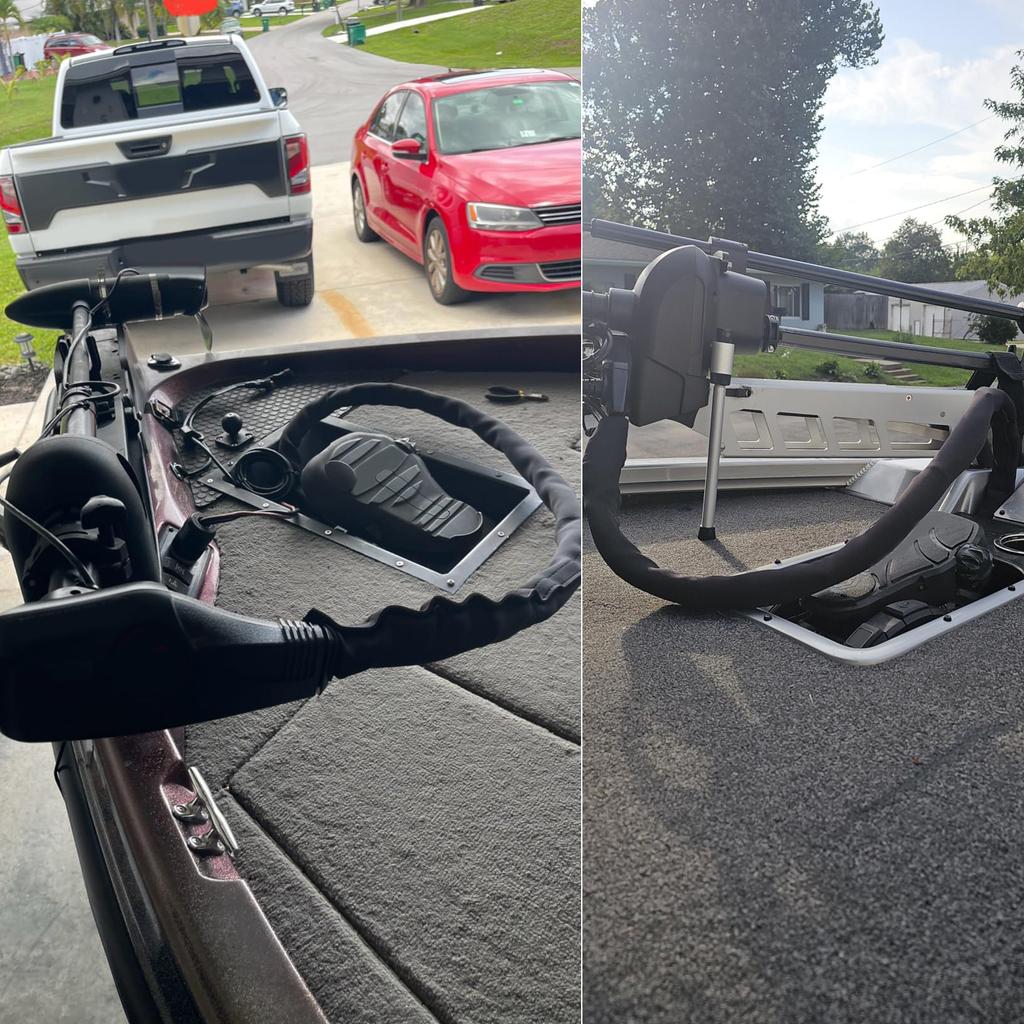 Multipurpose Trolling Motor Cable Sleeve 60Inch Designs for Easy Installation and Cable Protective Sturdy Rubber