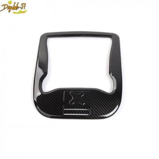 ABS Carbon Fiber Front Reading Light Lamp Cover Trim For 2015- Jeep Renegade