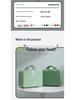 14-Inch Mini Handbag for Souvenir Storage, Attachable to Suitcase, Mother-Child Bag