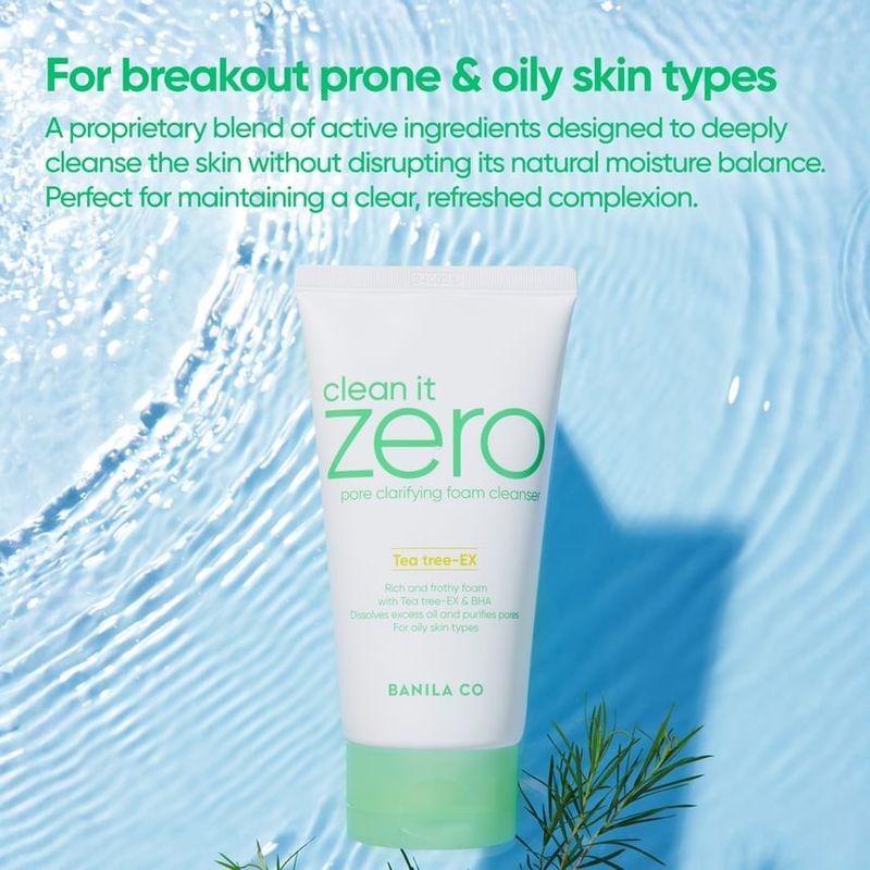 BANILA CO - Clean It Zero Pore Clarifying Foam Cleanser