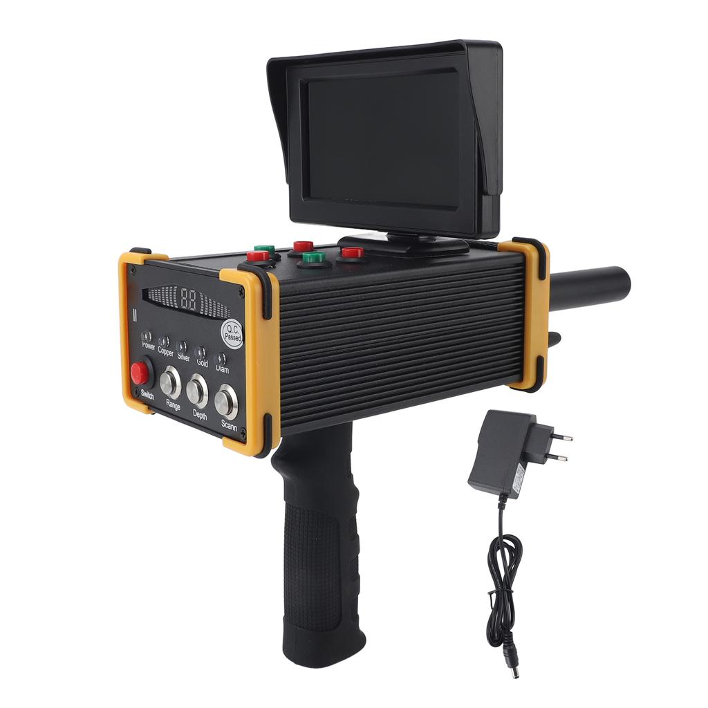 Metal Detector with Display 1000M Range 15M Depth Sensitive Handheld Underground Treasure Finder