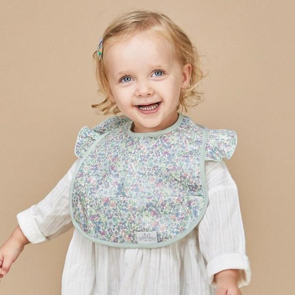 Belmont Angel vattentät haklapp för baby, lila botanisk, 1 st, 1 st