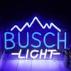 Pool Party BUSCH LIGHT Neon Sign 5V USB Powered Wall Art Hanging Decor LED Neon Light For Swimming Culb Birthday Party Bar Gifts