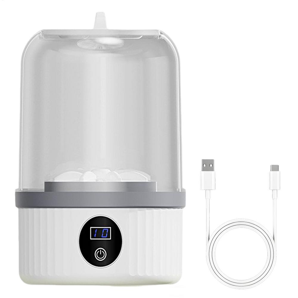 

Portable Washer for Underwear Bra Socks Mini Washing Machine USB Rechargeable for Travel Home Dorm Laundry Small Clothes Cleaner