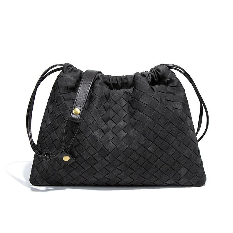 Матовая Плетеная Облачная Сумка Шнурок Плиссированная Мягкая Кожа Благословение Наплечная Через Плечо и т.д.