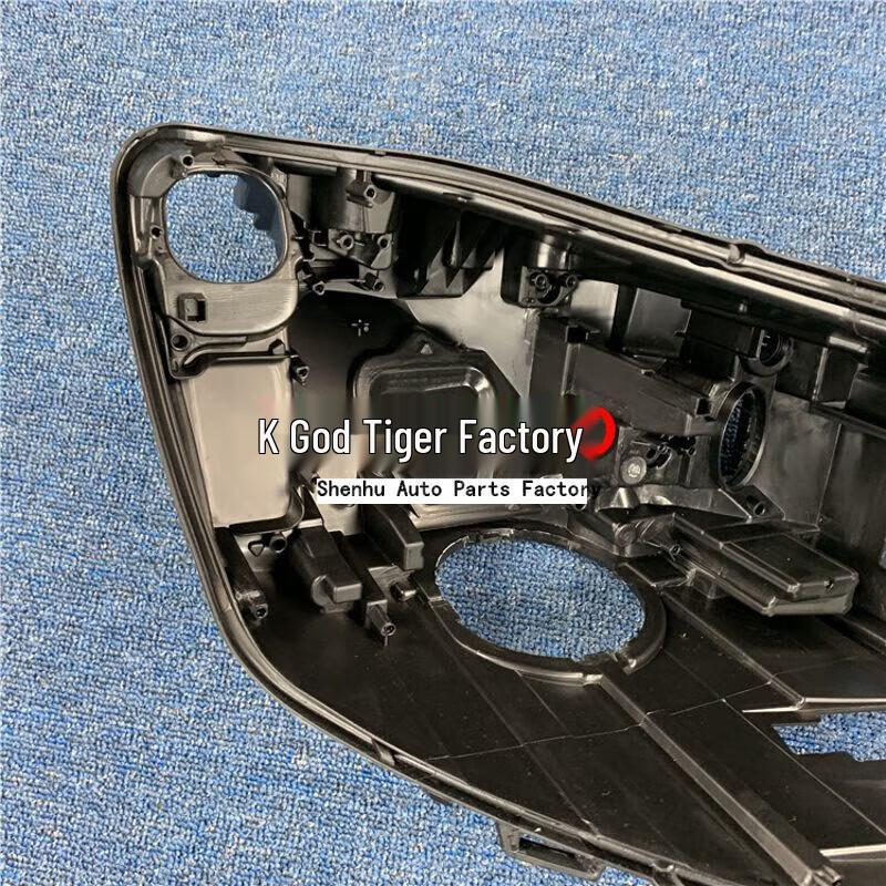 Mercedes S-Class W222 2019 Headlight Rear Cover & Base, Black Plastic Shell