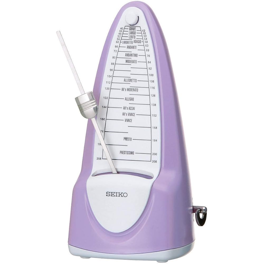 SEIKO Metronome, Pendulum Type, Standard, Lavender Purple, SPM320LV