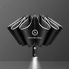 XDFMN1 Heiß 2026 Neu Für Benz Auto Automatisches Faltbares Winddichtes Sonnenschirm-Regenschirm für Mercedes Benz A B C E S V-Klasse GLB GLC GLE Sprinter