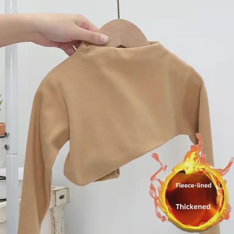 2023 Trendy Long-Sleeve T-Shirt for Kids: Boys' & Girls' Fashionable Innerwear