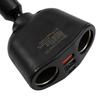 Car Charger Car Accessories 12V/24V ABS+PC Type-C+QC3.0+2.4A