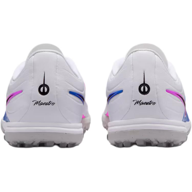 Nike Jr. Tiempo Maestro Academy TF Low Grade School 'White Racer Blue' (Unisex) White / Racer Blue / Pink Blast / Black Kids' Soccer Shoes