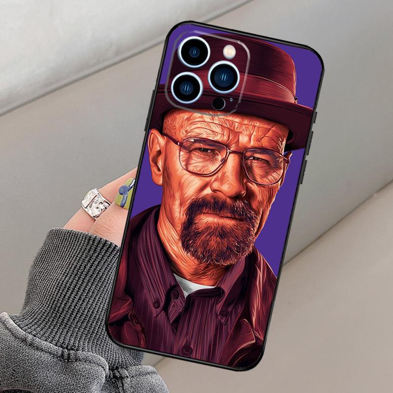Heisenberg Breaking Bad Phone Case For iPhone 16 15 13 12 11 14 Pro Max 15 16 Plus 12 13 Mini XR 16e Funda Cover