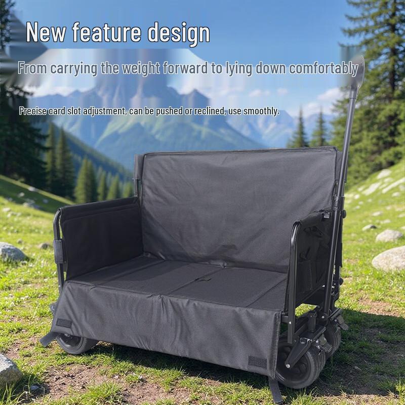 Heavy-Duty Foldable Camping Cart