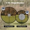 3-9x40 Compact RifleScope Crosshair Reticle with Mounts for Quick Aiming Made Of High-strength Aluminum Alloy