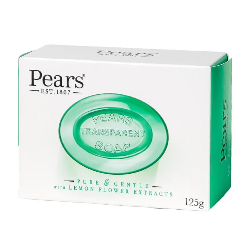 Pears Emerald Green Lemon Blossom Crystal Soap